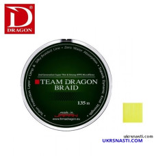 Шнур Dragon Team Dragon/Torey диаметр 0,16мм размотка 135м лимонный